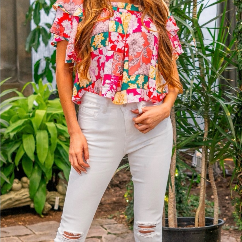 Vervet white jeans